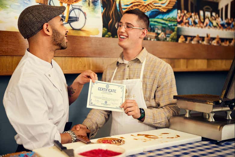 Become a certified waffle maker!