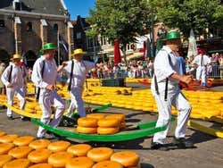 Cheese market in Alkmaar