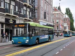 Urban bus in Amsterdam