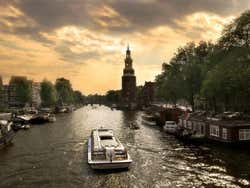 Canal cruise in Amsterdam